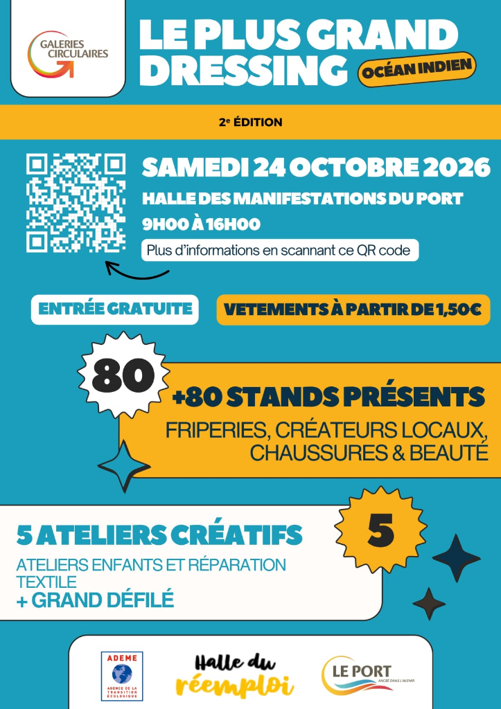 Affiche Le Plus Grand Dressing de l Ocean Indien 2e Edition Le Port